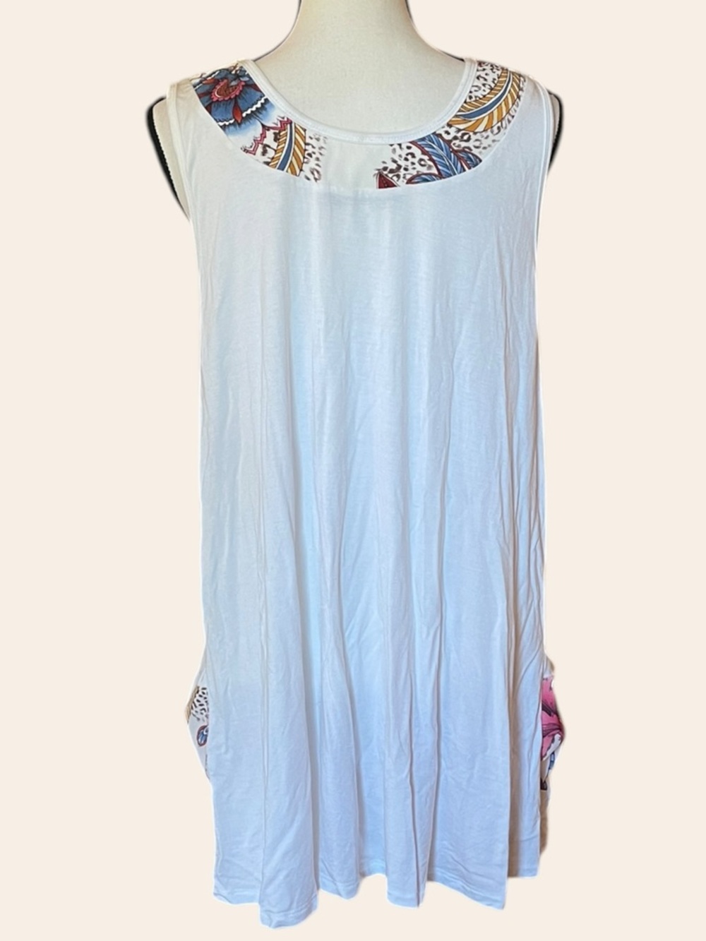 Pyramid Collection Jacobean Ivory Knit Jacket & Tunic - Picture 7 of 13